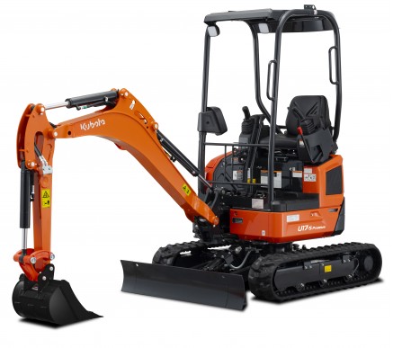 Kubota U17-5 (Premium) Excavator (1.7T) Zero Swing